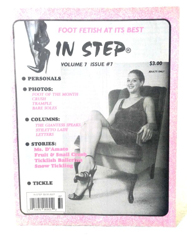In Step: foot fetish at its best, Volume 7, Issue #7
