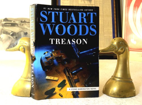 A lot of two Stone Barrington thrillers: Treason; Choppy Water