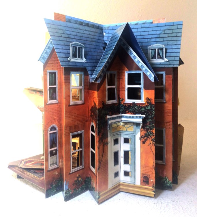 La maison victorienne en trois dimensions