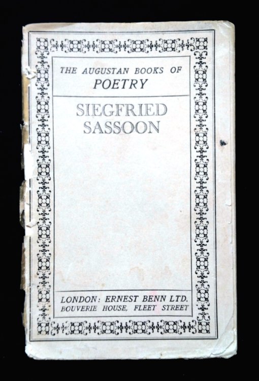 The Augustan Books of Poetry: Siegfried Sasson