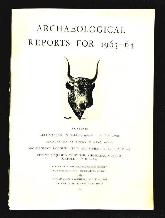 Archaeological Reports for 1963-64, No. 12