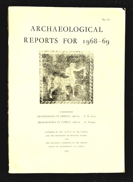 Archaeological Reports for 1968-69