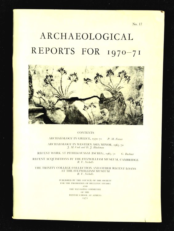 Archaeological Reports for 1970-71