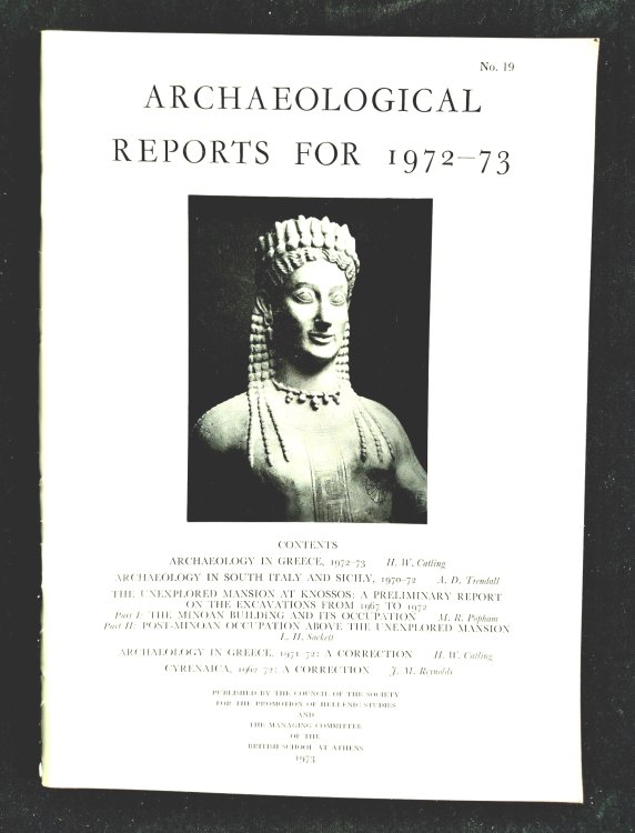 Archaeological Reports for 1972-73