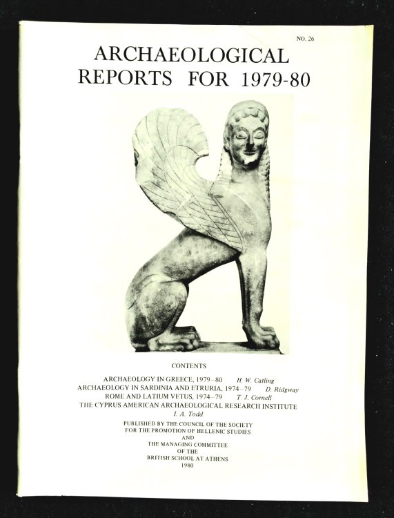 Archaeological Reports for 1979-80