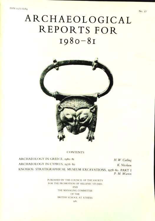 Archaeological Reports for 1980-81