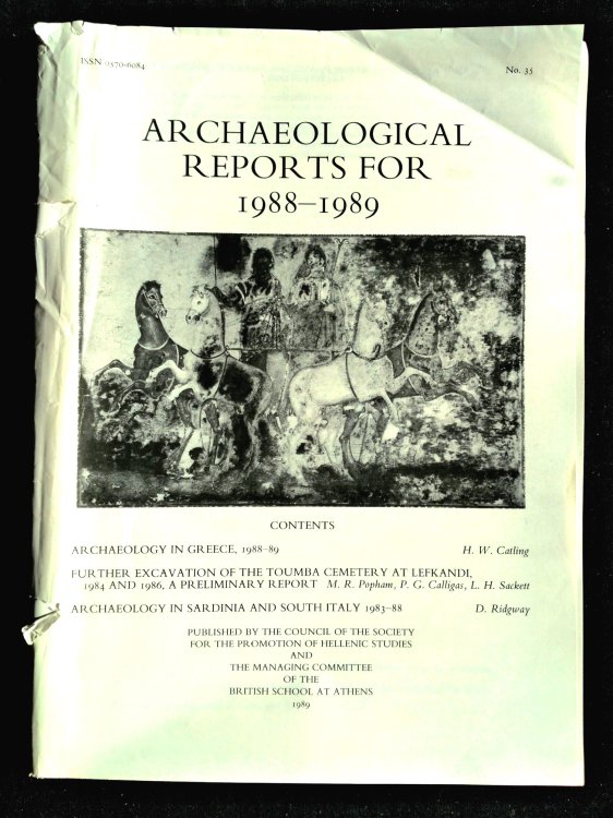 Archaeological Reports for 1988-1989