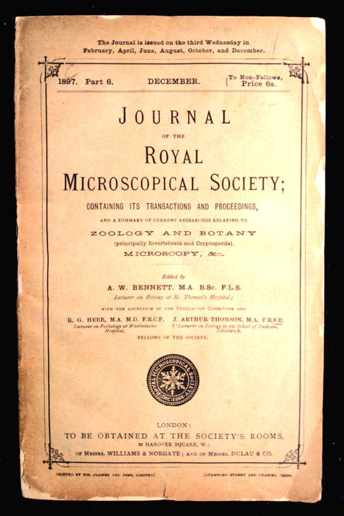 Journal of the Royal Microscopical Society