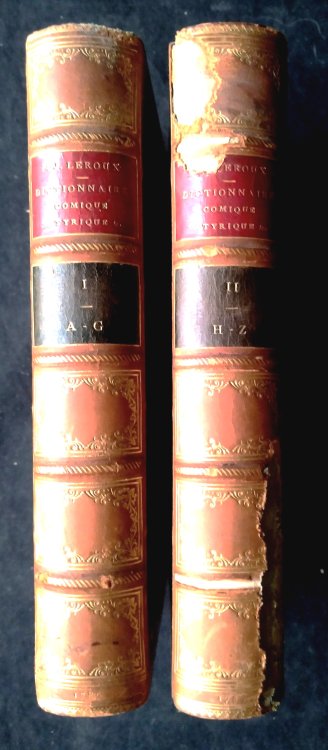 Dictionnaire Comique, Satyrique, Critique, Burlesque, Libre et Proverbial