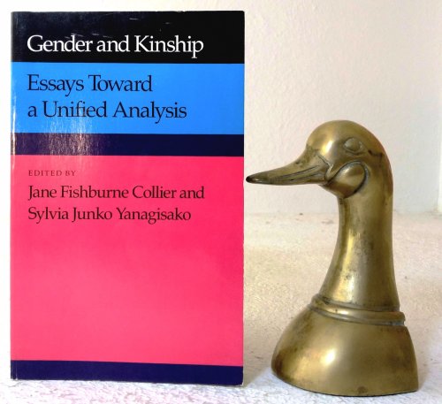 Gender and Kinship: essays toward a unified analysis
