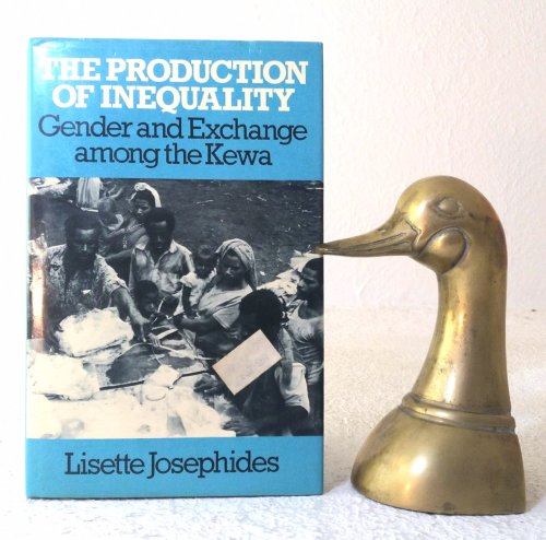 The Production of Inequality: gender and exchange among the Kewa