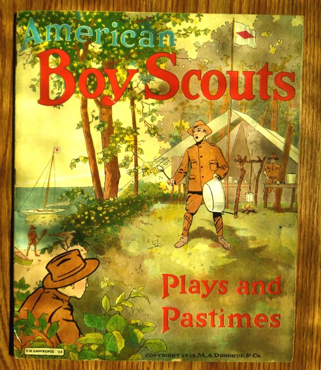 American Boy Scouts: plays and pastimes