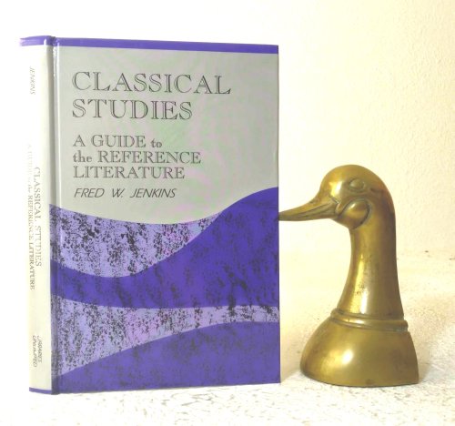 Classical Studies: a guide to the reference literature