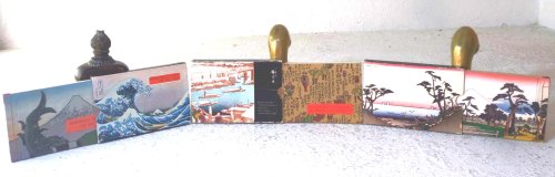 A lot of three Hokusai-themed items: Hokusai's Views of Mt. Fuji, with poems by Easley Stephen JonesHokusai; Hiroshige's Tokaido in Prints and Poetry, with poems by Reiko Chiba; Down the Emperor's Road With Hiroshige, with poems by Reiko Chiba