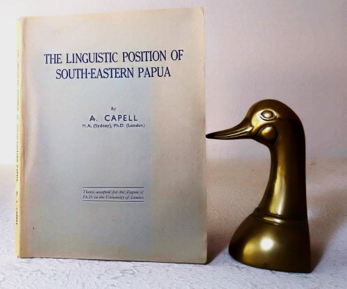Image for The Linguistic Position of South-Eastern Papua The Linguistic Position of South-Eastern Papua