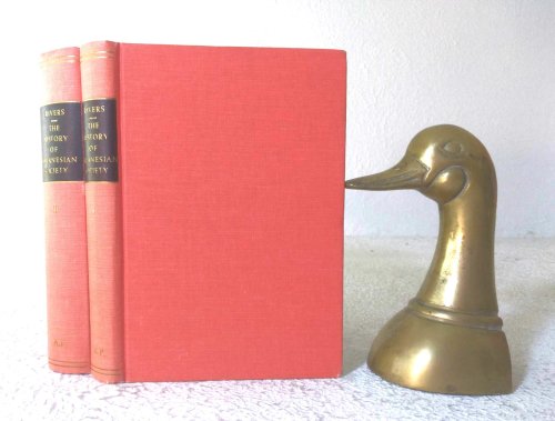 The History of Melanesian Society, Volume I, Volume II