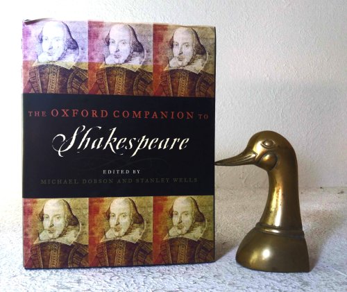 The Oxford Companion to Shakespeare
