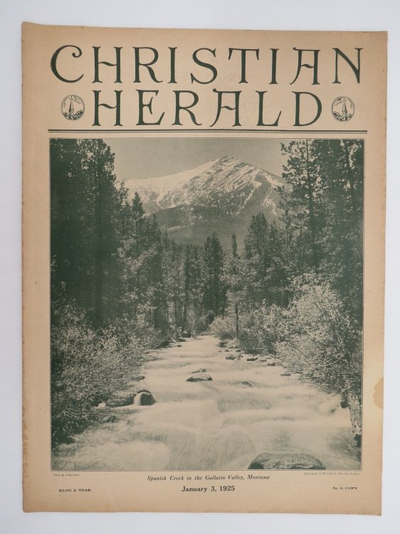 CHRISTIAN HERALD MAGAZINE, JANUARY 3, 1925