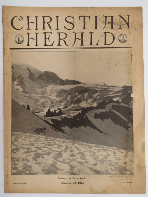 CHRISTIAN HERALD MAGAZINE, JANUARY 25, 1925