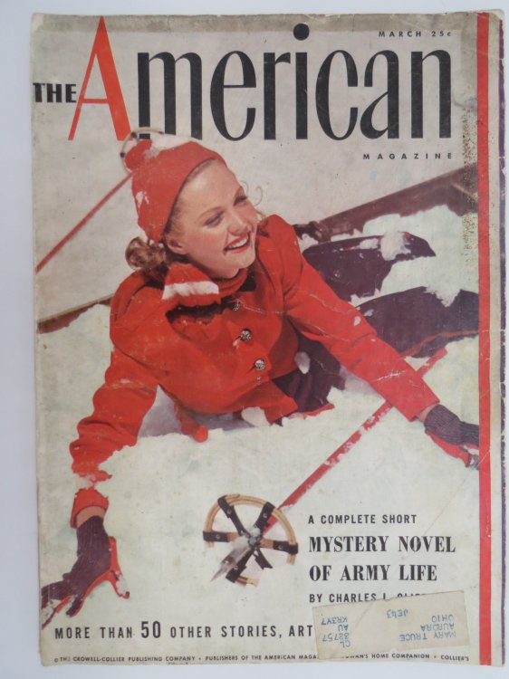THE AMERICAN MAGAZINE, MARCH 1941 (ann pinchot and tom gill serials)