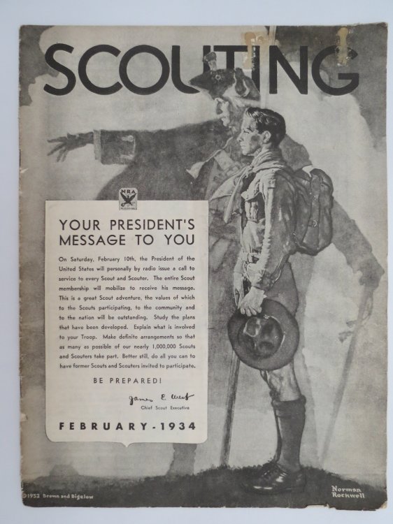 SCOUTING MAGAZINE, FEBRUARY 1934