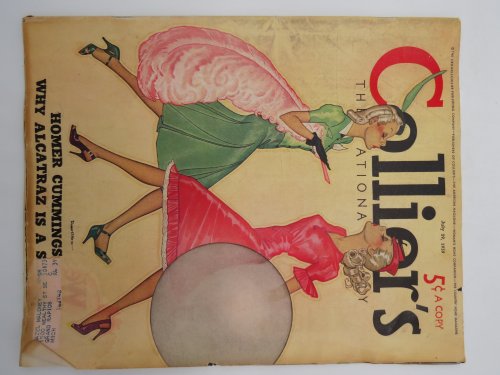 COLLIER'S THE NATIONAL WEEKLY MAGAZINE. JULY 29 1939 (PITCHERS I HAVE HIT BY JOE DIMAGGIO)