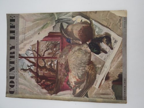 COUNTRY LIFE MAGAZINE, NOVEMBER 1939 (COMBINED WITH HORSE AND HORSEMAN AND THE SPORTSMAN)