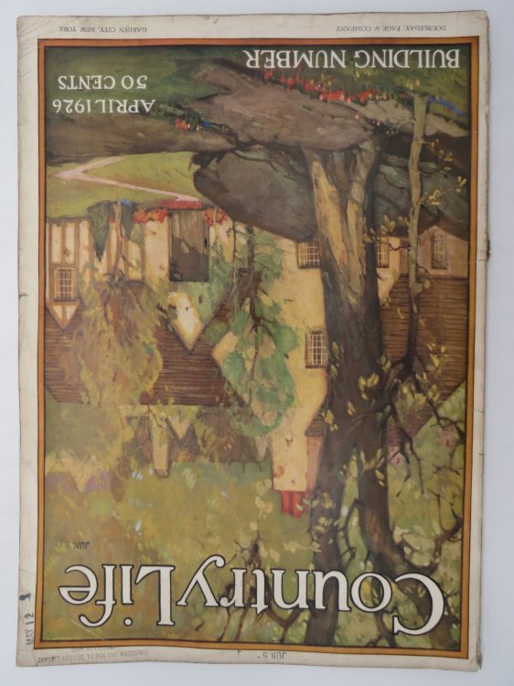 COUNTRY LIFE MAGAZINE, APRIL 1926 (BUILDING NUMBER