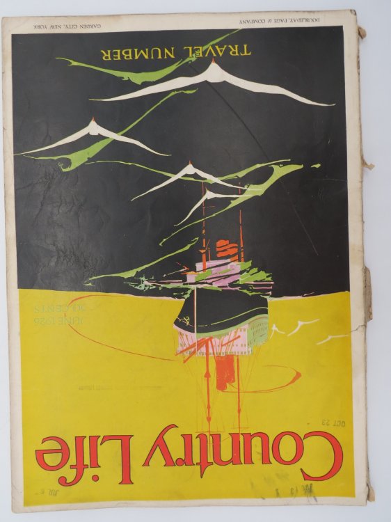 COUNTRY LIFE MAGAZINE, JUNE 1926 (TRAVEL NUMBER)