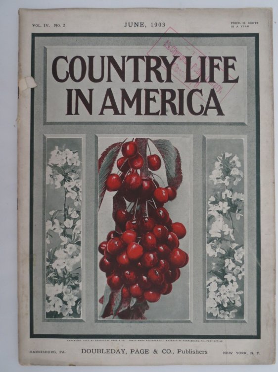 COUNTRY LIFE IN AMERICA MAGAZINE, JUNE 1903
