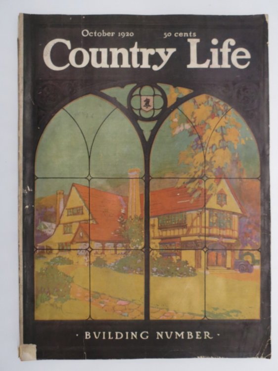 COUNTRY LIFE MAGAZINE, OCTOBER 1920 (cole arrow eight & other car ads;
