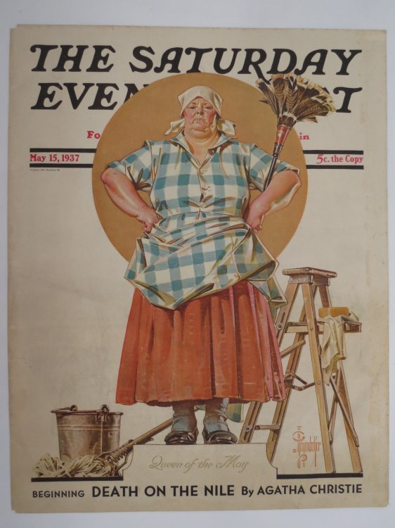 THE SATURDAY EVENING POST COVER, MAY 15, 1937, J. C. LEYENDECKER