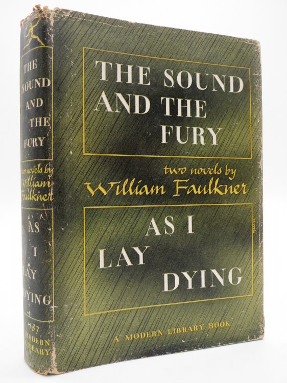 THE SOUND AND THE FURY & AS I LAY DYING (DJ is protected by a clear, acid-free mylar cover)
