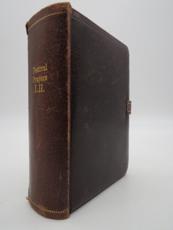 THE FESTIVAL PRAYERS ACCORDING TO THE GERMAN AND POLISH JEWS WITH THE ORIGINAL TRANSLATION OF THE LATE DAVID LEVI (COMPLETE IN ONE VOLUME) Volume I. Service for the New Year; Volume 2. Day of Atonement