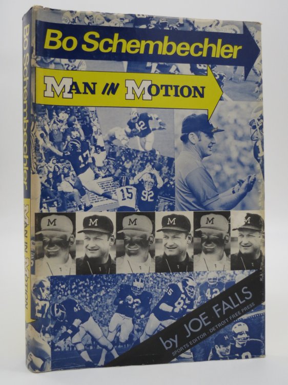 BO SCHEMBECHLER - MAN IN MOTION (DJ Protected by a Brand New, Clear, Acid-Free Mylar Cover)