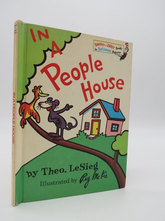 IN A PEOPLE HOUSE BY THEO. LESIEG A BRIGHT & EARLY BOOK FOR BEGINNING BEGINNERS