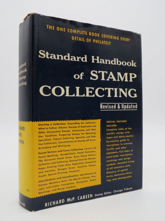 STANDARD HANDBOOK OF STAMP COLLECTING (DJ Protected by a Brand New, Clear, Acid-Free Mylar Cover)