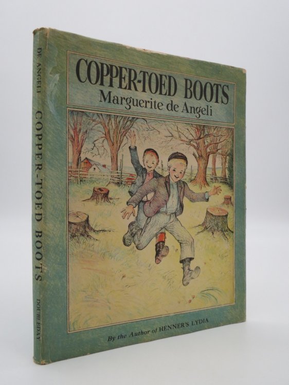 COPPER-TOED BOOTS (DJ Protected by a Brand New, Clear, Acid-Free Mylar Cover)