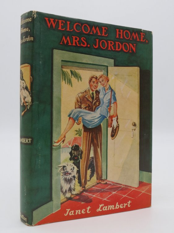 WELCOME HOME, MRS. JORDON [ JORDAN] (DJ Protected by a Brand New, Clear, Acid-Free Mylar Cover)