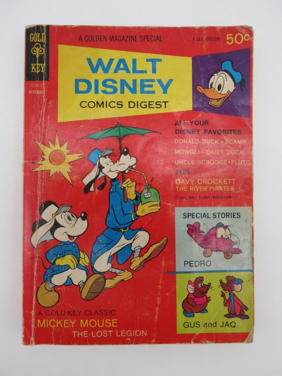 WALT DISNEY COMICS DIGEST NUMBER 17. NOVEMBER 1969