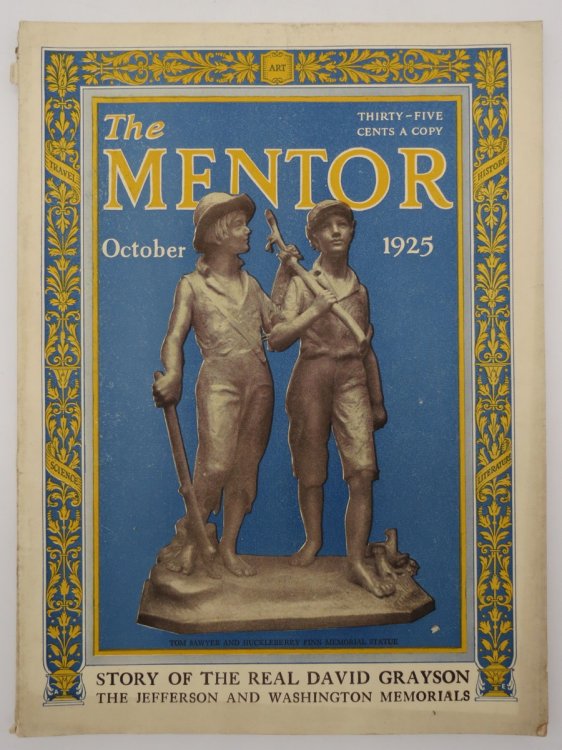 THE MENTOR MAGAZINE, OCTOBER 1925 (STORY OF THE REAL DAVID GRAYSON)