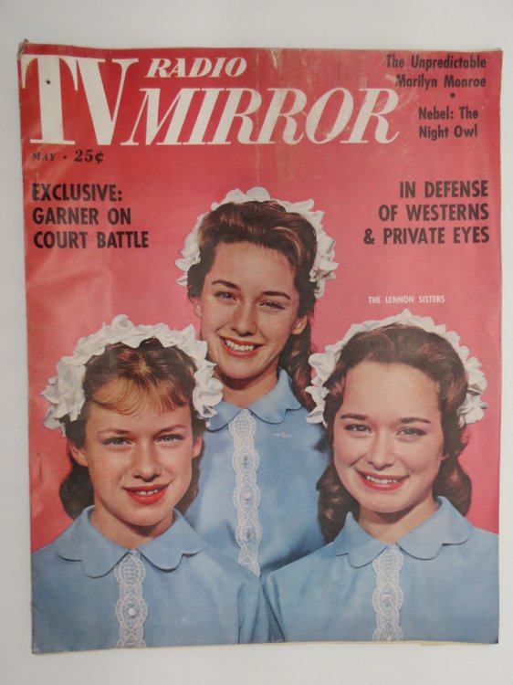 TV RADIO MIRROR MAGAZINE, MAY 1961 (THE UNPREDICTABLE MARILYN MONROE)