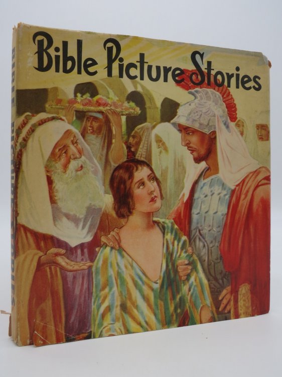BIBLE PICTURE STORIES (DJ Protected by a Brand New, Clear, Acid-Free Mylar Cover)