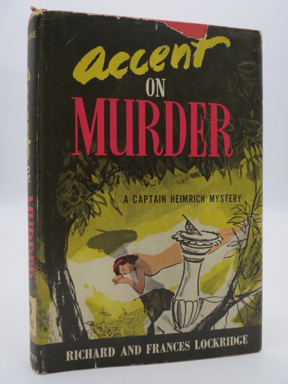 ACCENT ON MURDER; A Captain Heimrich Mystery, (DJ Protected by a Brand New, Clear, Acid-Free Mylar Cover)
