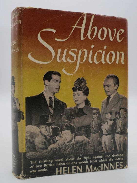 ABOVE SUSPICION (DJ Protected by a Brand New, Clear, Acid-Free Mylar Cover)