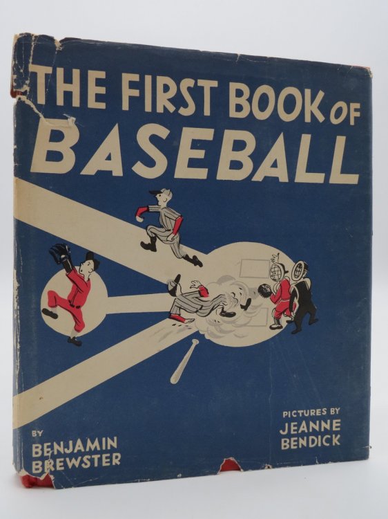 THE FIRST BOOK OF BASEBALL (DJ Protected by a Brand New, Clear, Acid-Free Mylar Cover)