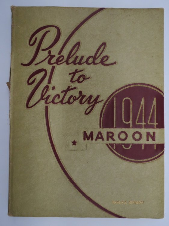 THE MAROON - HIRSCH HIGH SCHOOL 1944 YEARBOOK, CHICAGO, ILLINOIS