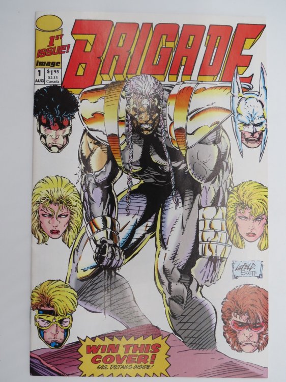 BRIGADE #1 AUGUST 1992, IMAGE COMICS
