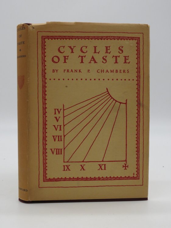 CYCLES OF TASTE An Unacknowledged Problem in Ancient Art and Criticism (DJ Protected by a Brand New, Clear, Acid-Free Mylar Cover)