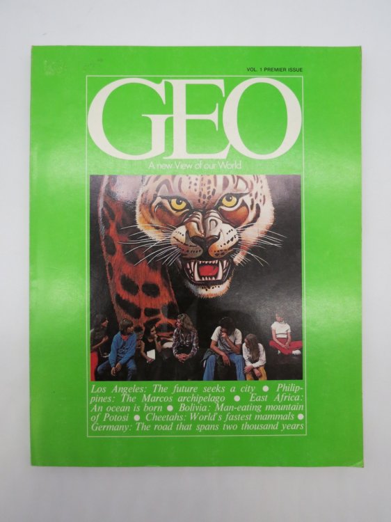 GEO MAGAZINE VOLUME 1 PREMIER ISSUE 1978